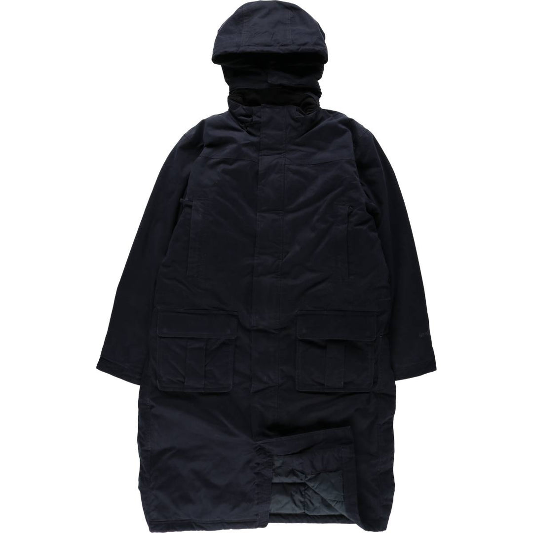 90s-00'S L.L.Bean No-Easter Coat, GORE-TEX, Padded Coat, Men's Size L (approx.) cotton navy blue type Vintage Second Hand
