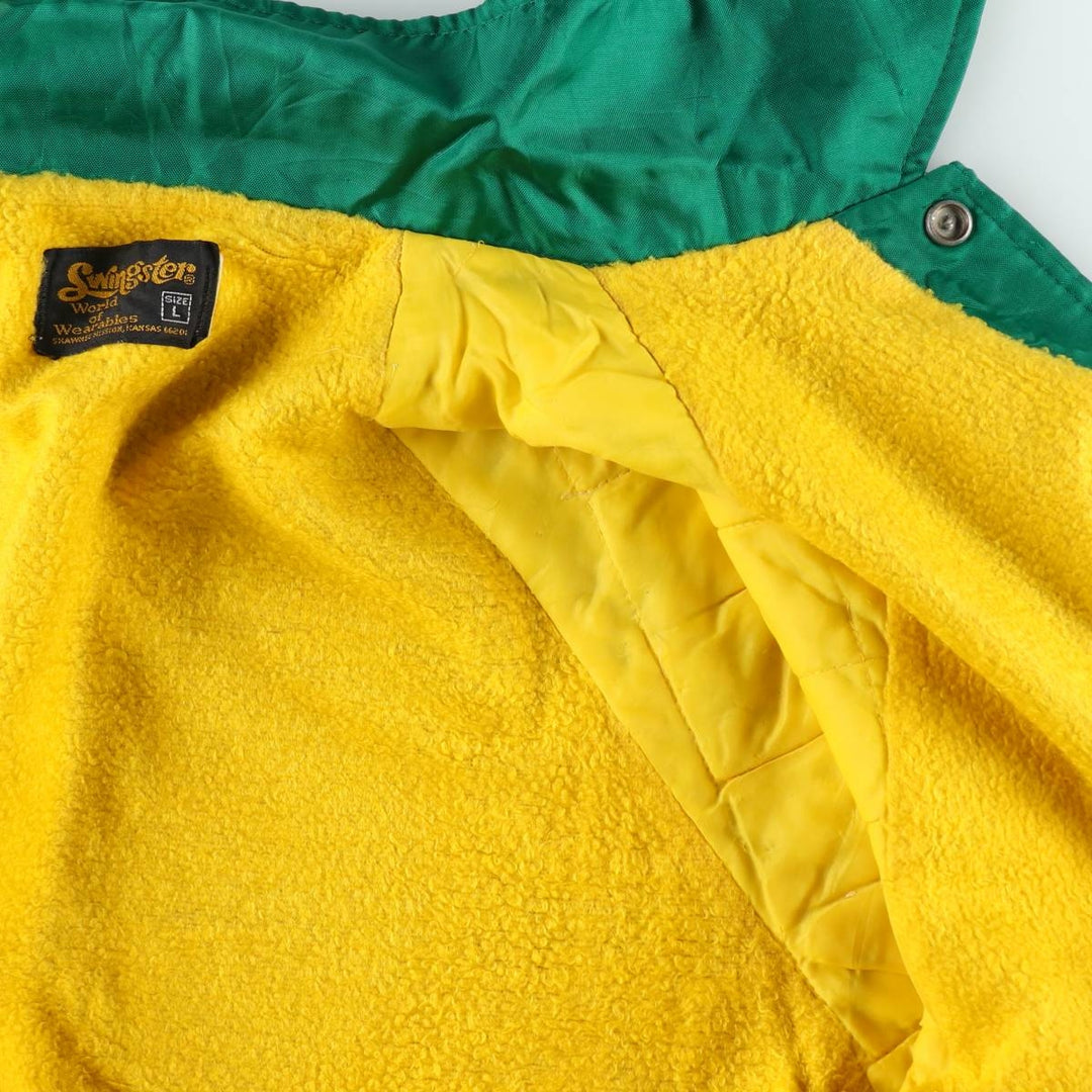 Swingster Coach Jacket, Men's Size L (approx.), Vintage unclear green type Vintage Second Hand