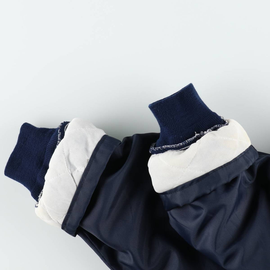 70s-80'S Gem Sportswear Coach Jacket, Made in USA, Men's XL equivalent. unclear navy blue type Vintage Second Hand