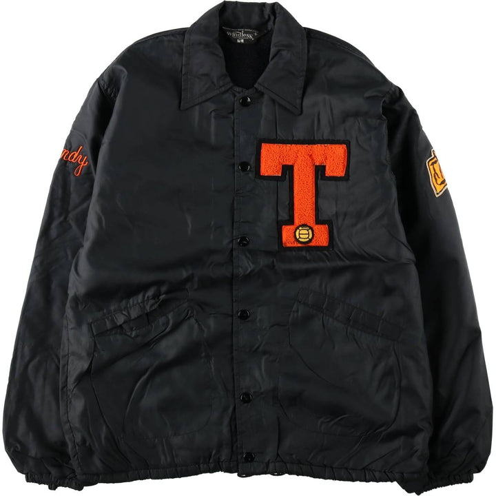 Windless Coach Jacket, Men's Size S unclear black type Vintage Second Hand