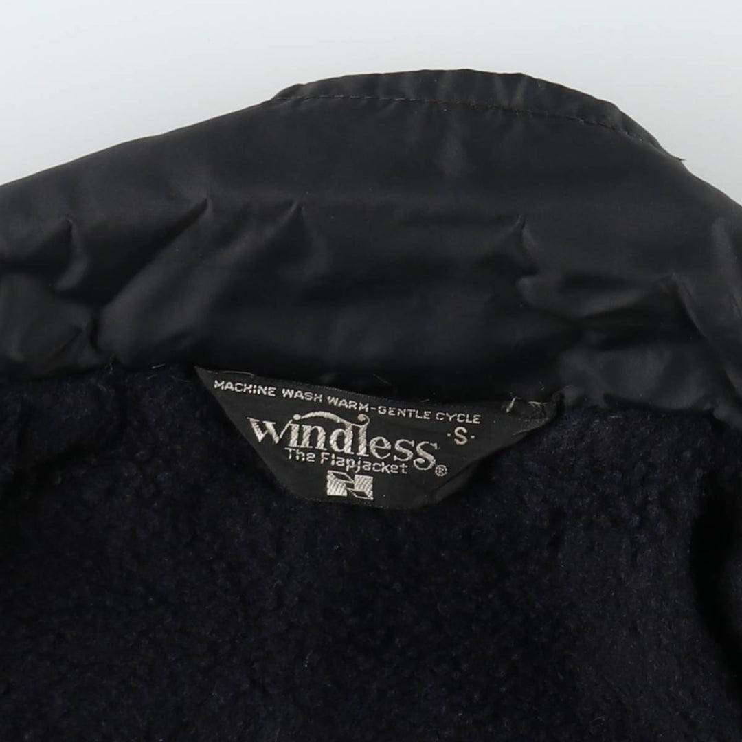 Windless Coach Jacket, Men's Size S unclear black type Vintage Second Hand