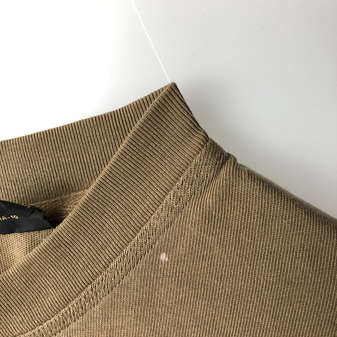 Harley-Davidson Henley neck long T-shirt, men's XL size cotton Beige type Vintage Second Hand