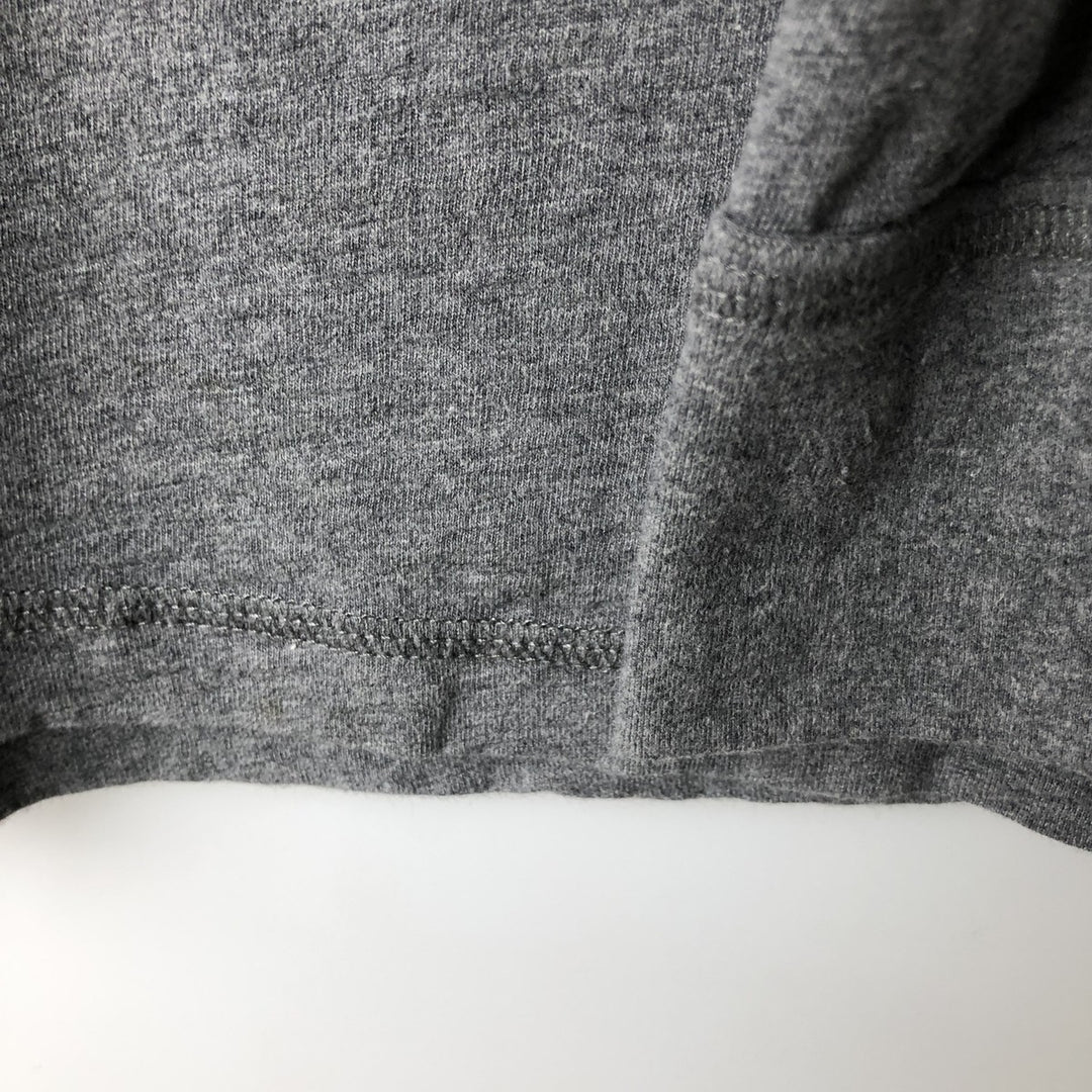 Harley-Davidson Motorcycle Henley Neck Long T-Shirt, Men's Size L unclear gray type Vintage Second Hand