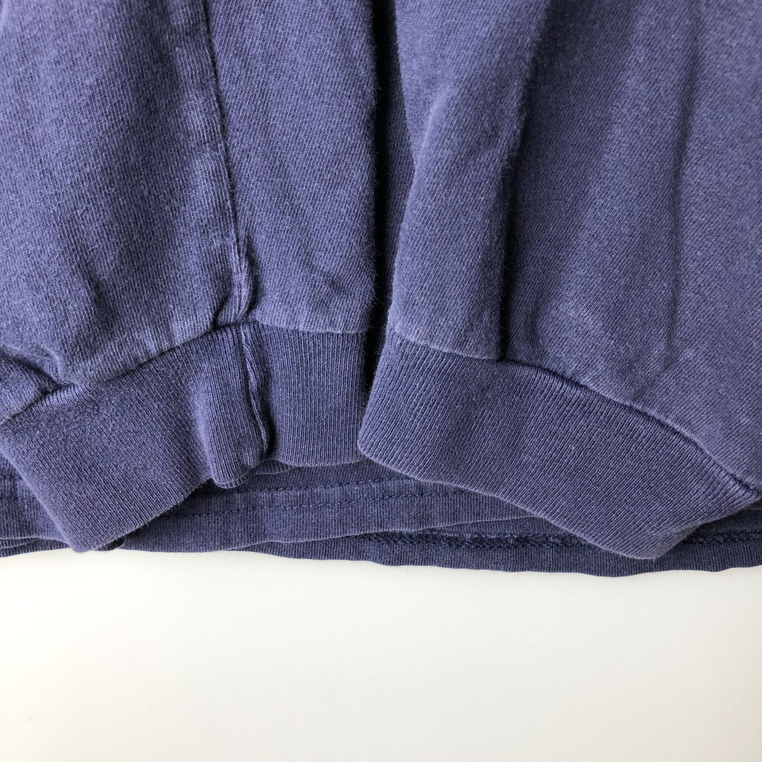 Harley-Davidson Long Sleeve T-Shirt, Men's XL Size cotton navy blue type Vintage Second Hand