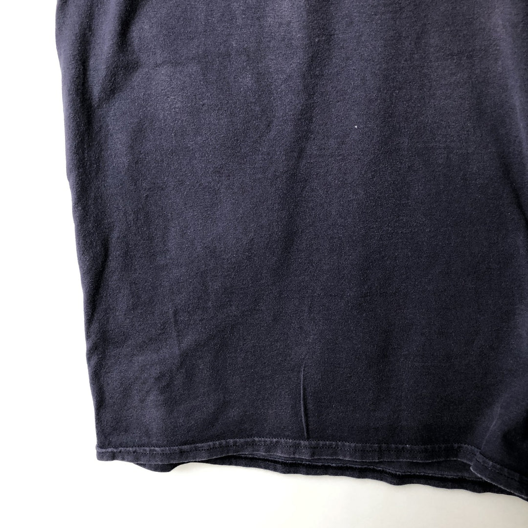 Harley-Davidson Long Sleeve T-Shirt, Men's XXL cotton navy blue type Vintage Second Hand