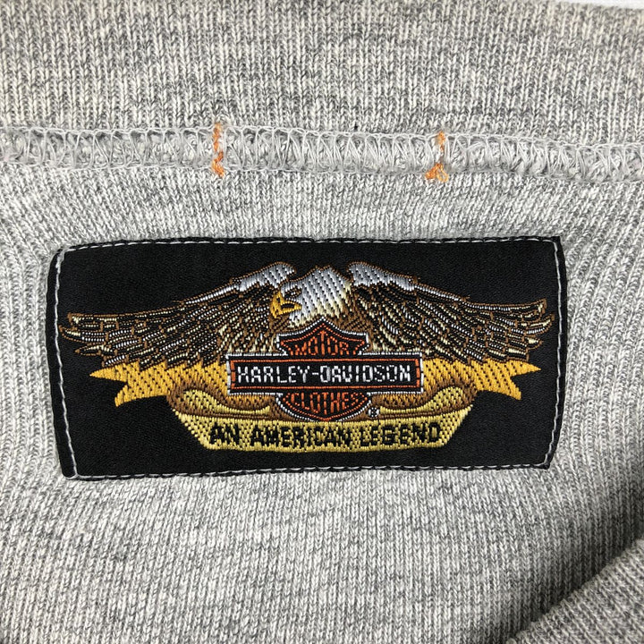 Harley-Davidson Long Sleeve T-Shirt, Men's XXL unclear gray type Vintage Second Hand