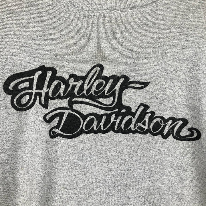 Harley-Davidson Long Sleeve T-Shirt, Men's XXL unclear gray type Vintage Second Hand