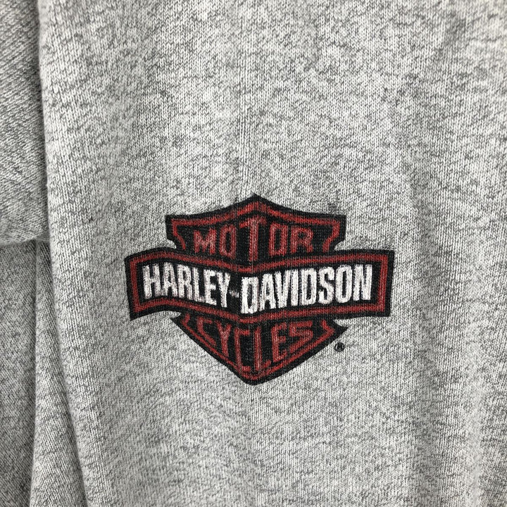 Harley-Davidson Long Sleeve T-Shirt, Men's XXL unclear gray type Vintage Second Hand