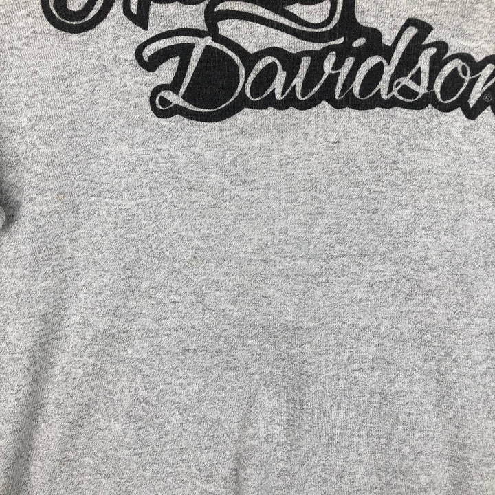 Harley-Davidson Long Sleeve T-Shirt, Men's XXL unclear gray type Vintage Second Hand