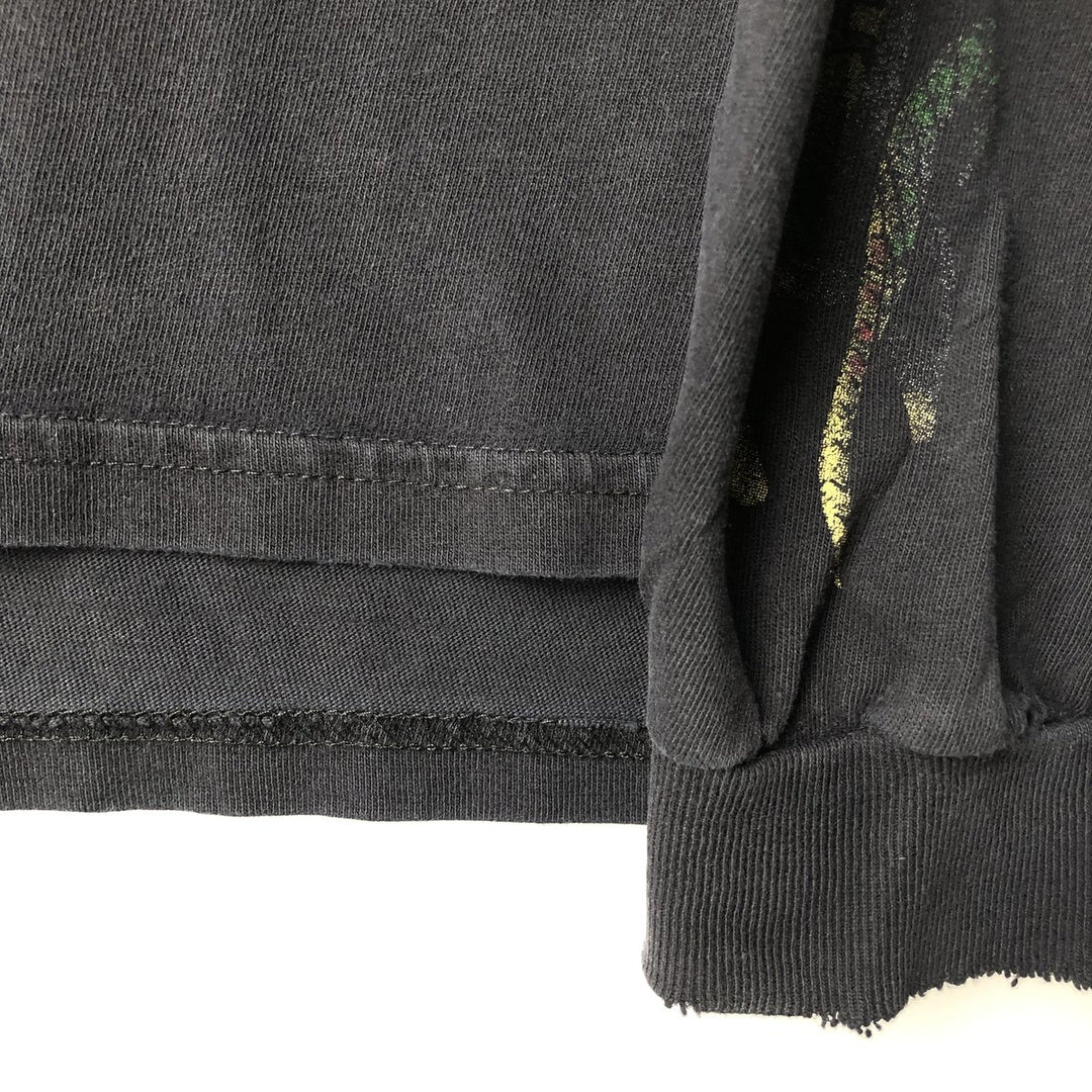 Big Size Harley-Davidson Motorcycle Long-Sleeve T-Shirt (Men's XXXL equivalent) cotton black type Vintage Second Hand
