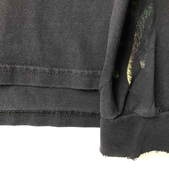 Big Size Harley-Davidson Motorcycle Long-Sleeve T-Shirt (Men's XXXL equivalent) cotton black type Vintage Second Hand