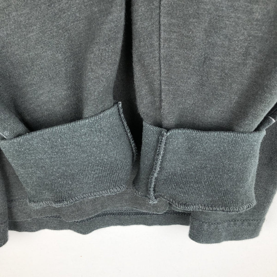 Harley-Davidson Long Sleeve T-Shirt Made in USA Men's Size L cotton gray type Vintage Second Hand
