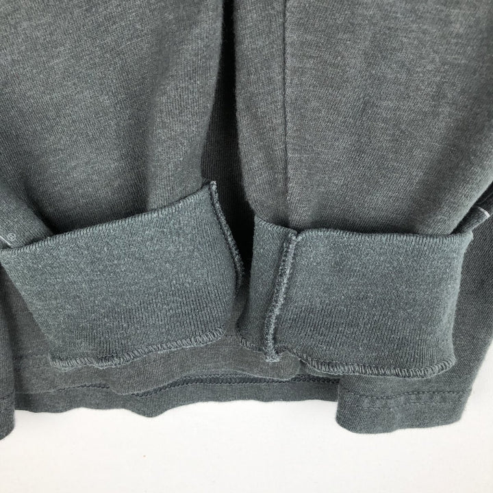 Harley-Davidson Long Sleeve T-Shirt Made in USA Men's Size L cotton gray type Vintage Second Hand