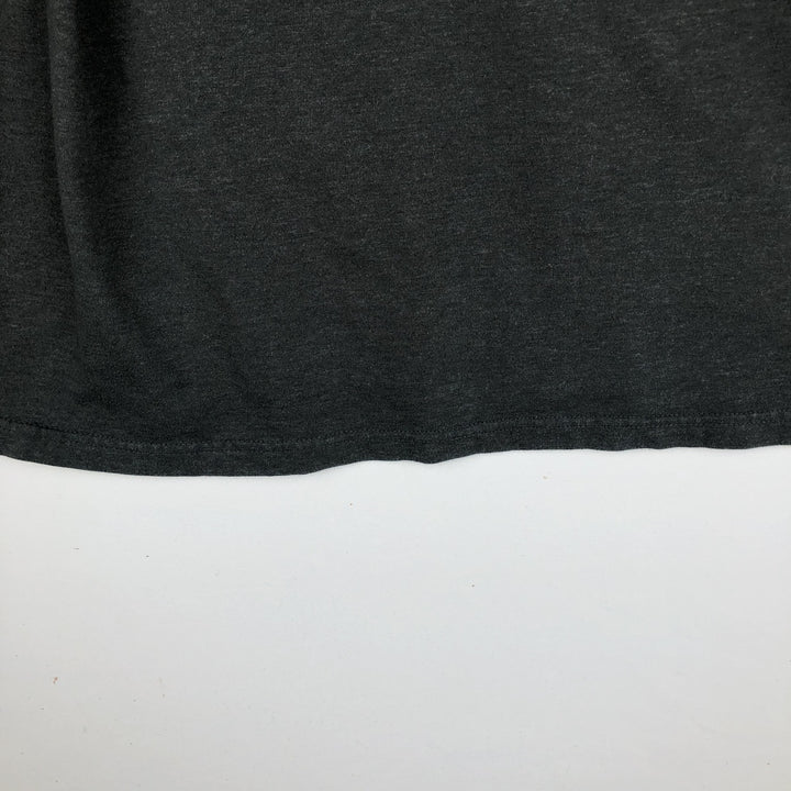 Harley-Davidson Long Sleeve T-Shirt Made in USA Men's Size L cotton gray type Vintage Second Hand