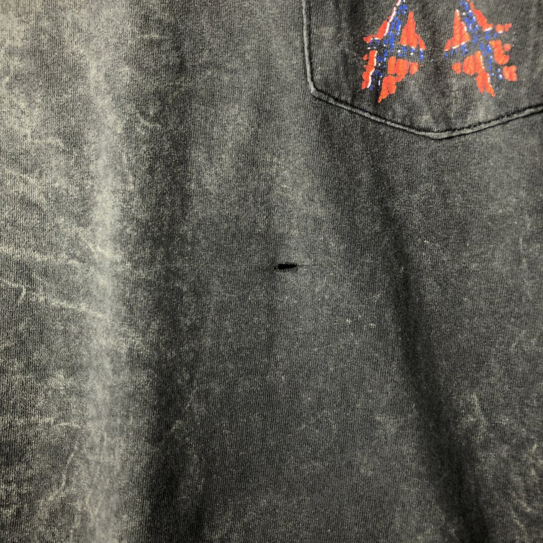 Harley-Davidson Long Sleeve T-Shirt Made in USA Men's Size L cotton Charcoal Vintage Second Hand