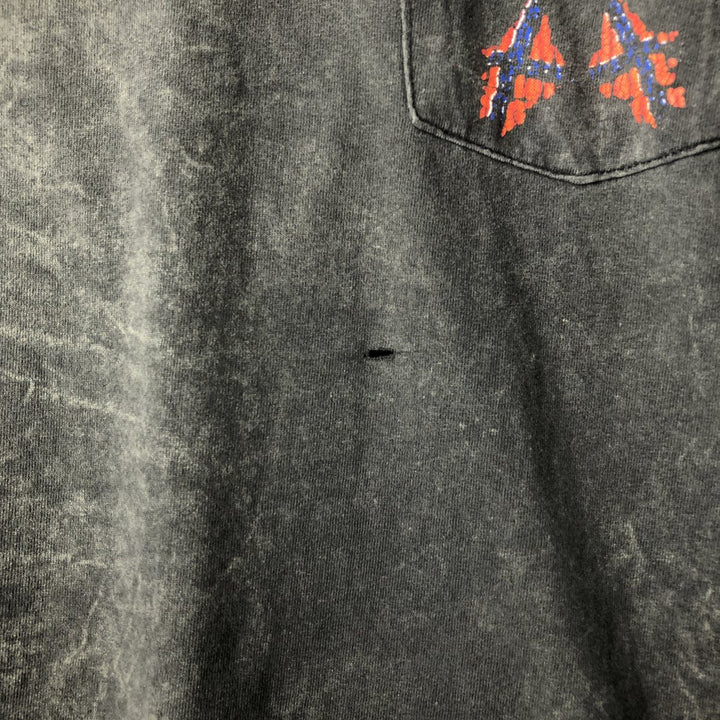 Harley-Davidson Long Sleeve T-Shirt Made in USA Men's Size L cotton Charcoal Vintage Second Hand