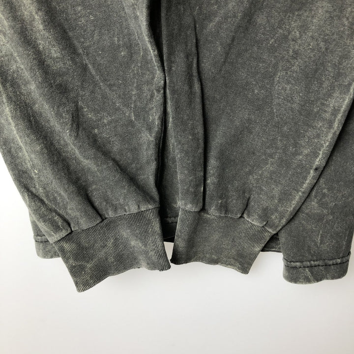 Harley-Davidson Long Sleeve T-Shirt Made in USA Men's Size L cotton Charcoal Vintage Second Hand