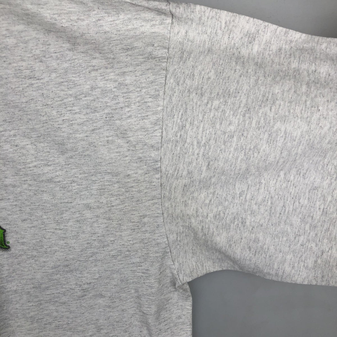 Harley-Davidson Skull Pattern Snake Pattern Python Pattern Motorcycle Long-Sleeve T-Shirt (Men's XL equivalent) unclear gray type Vintage Second Hand