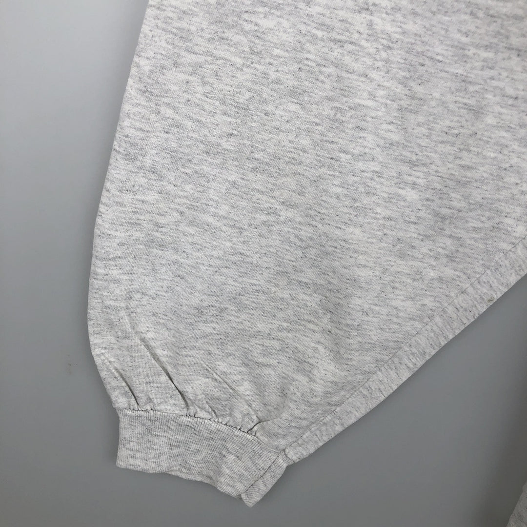 Harley-Davidson Skull Pattern Snake Pattern Python Pattern Motorcycle Long-Sleeve T-Shirt (Men's XL equivalent) unclear gray type Vintage Second Hand