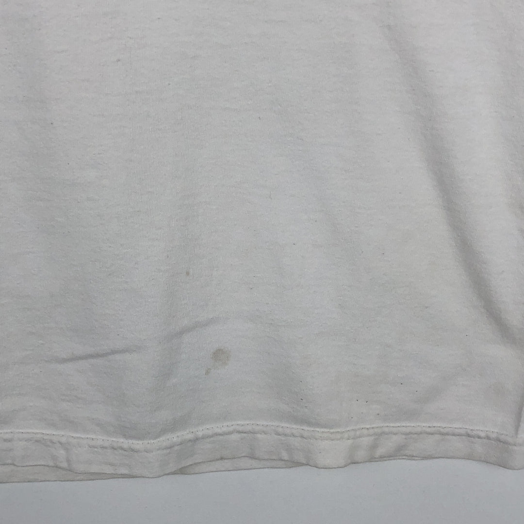 Harley-Davidson Skull Pattern Long T-shirt, Men's L size cotton white type Vintage Second Hand