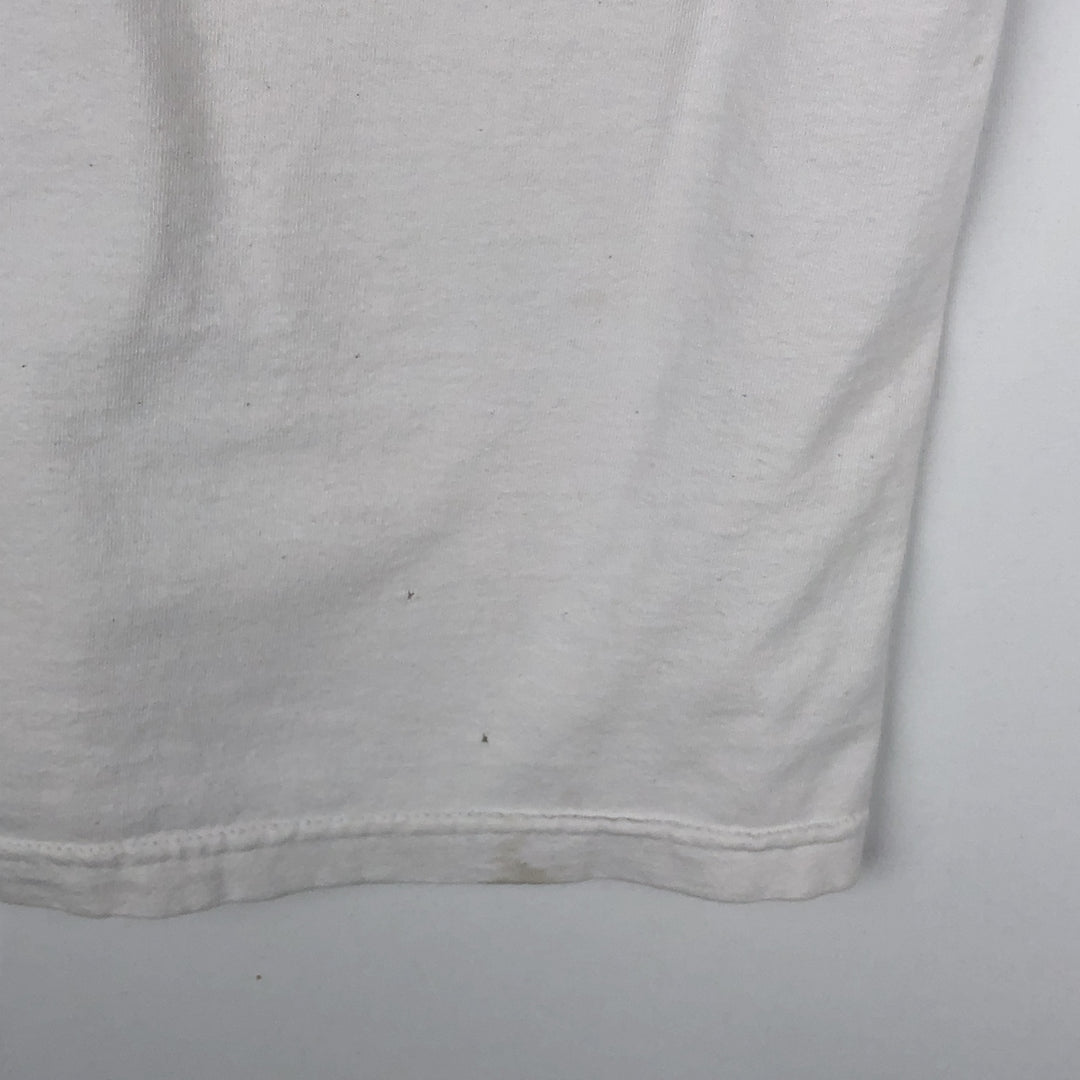 Harley-Davidson Skull Pattern Long T-shirt, Men's L size cotton white type Vintage Second Hand