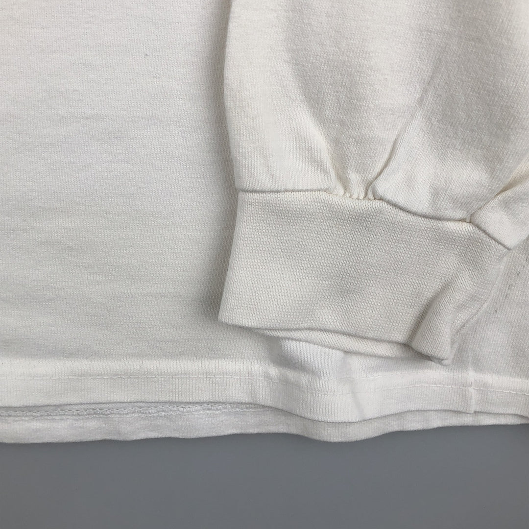 Harley-Davidson Motorcycle Long Sleeve T-Shirt, Men's Size L cotton white type Vintage Second Hand
