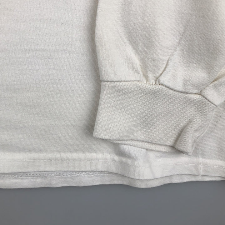 Harley-Davidson Motorcycle Long Sleeve T-Shirt, Men's Size L cotton white type Vintage Second Hand