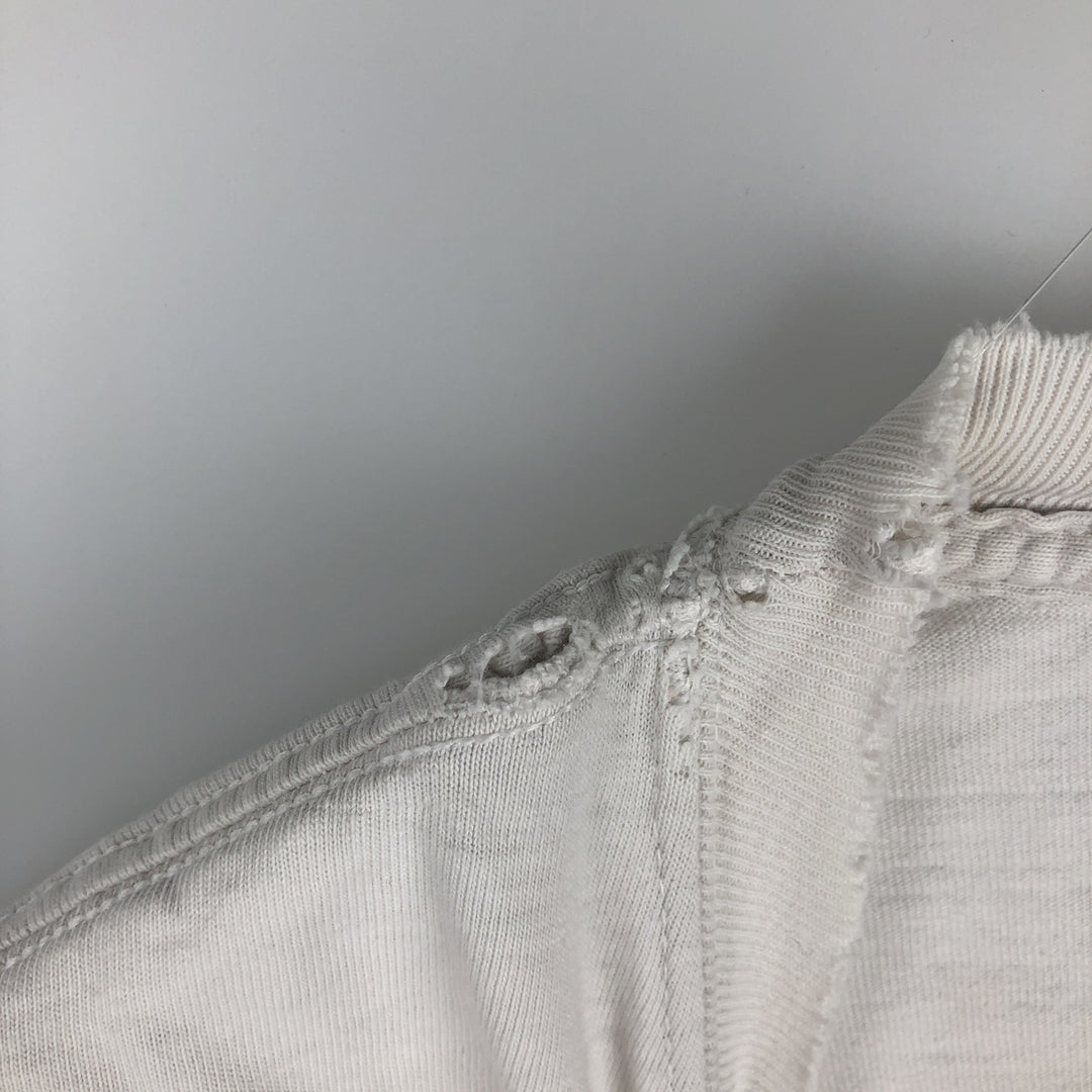 2000'S Harley-Davidson Fire Pattern Long Sleeve T-Shirt, Made in USA, Men's Size XL cotton white type Vintage Second Hand