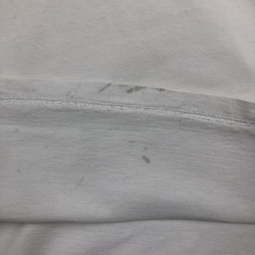 2000'S Harley-Davidson Fire Pattern Long Sleeve T-Shirt, Made in USA, Men's Size XL cotton white type Vintage Second Hand