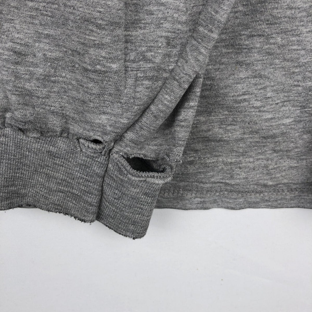 Hanes Harley-Davidson Eagle Pattern Long-Sleeve T-Shirt, Made in USA, Men's XXL equivalent. cotton gray type Vintage Second Hand