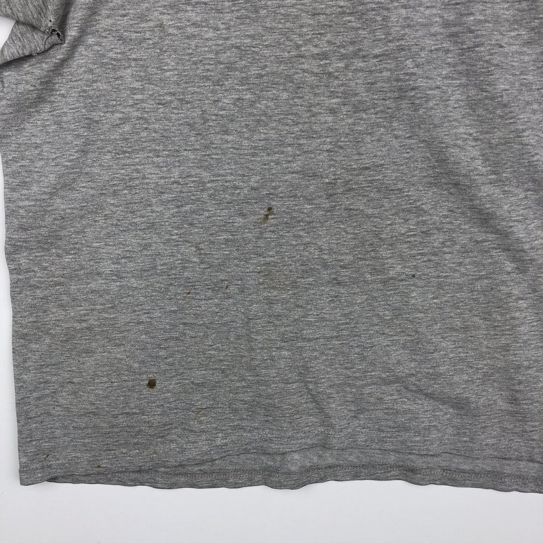 Hanes Harley-Davidson Eagle Pattern Long-Sleeve T-Shirt, Made in USA, Men's XXL equivalent. cotton gray type Vintage Second Hand