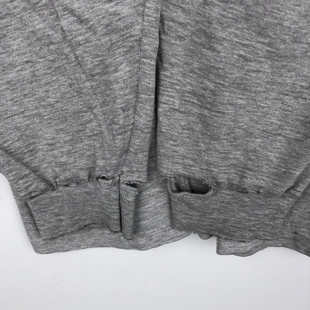 Hanes Harley-Davidson Eagle Pattern Long-Sleeve T-Shirt, Made in USA, Men's XXL equivalent. cotton gray type Vintage Second Hand