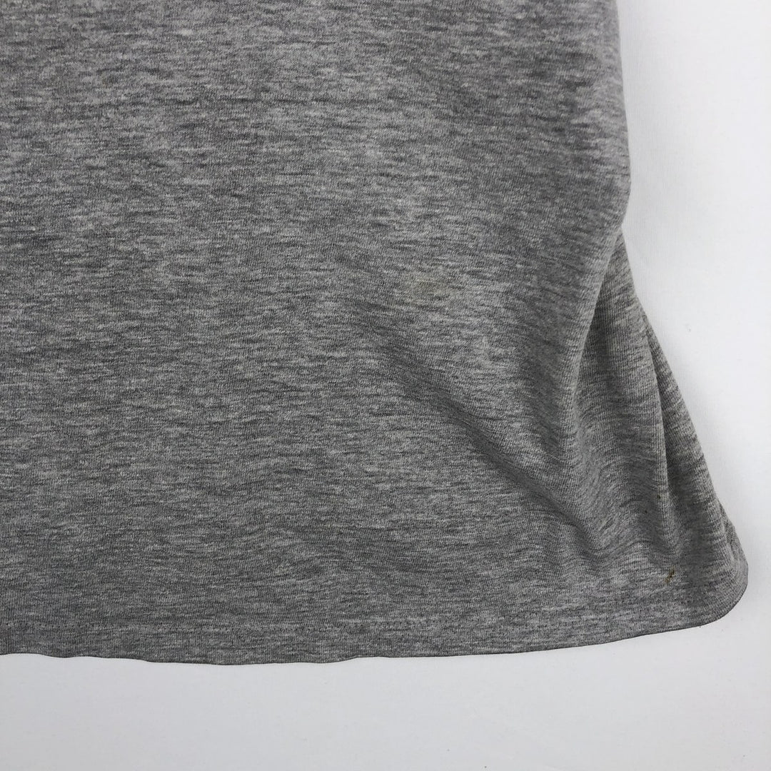 Hanes Harley-Davidson Eagle Pattern Long-Sleeve T-Shirt, Made in USA, Men's XXL equivalent. cotton gray type Vintage Second Hand