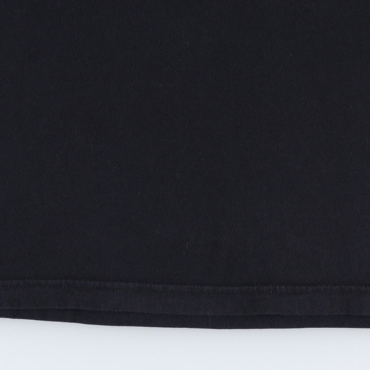 Thrasher Fire Pattern Logo Print T-Shirt, Men's Size XL (approx.) cotton black type Vintage Second Hand