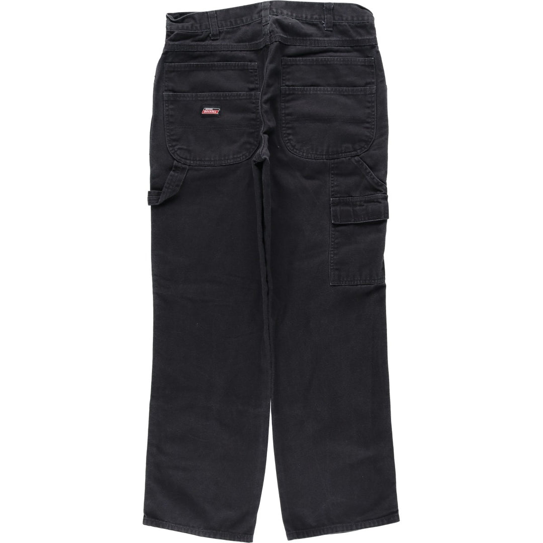 Dickies Double Knee Duck Painter Pants Men's W32 equivalent cotton black type Vintage Second Hand