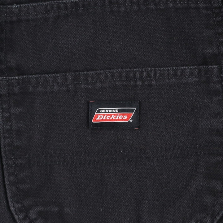 Dickies Double Knee Duck Painter Pants Men's W32 equivalent cotton black type Vintage Second Hand