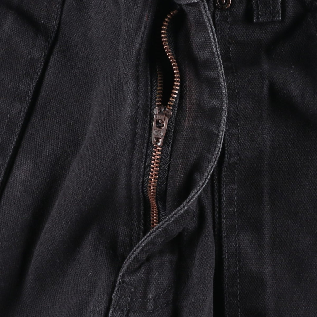 Dickies Double Knee Duck Painter Pants Men's W32 equivalent cotton black type Vintage Second Hand