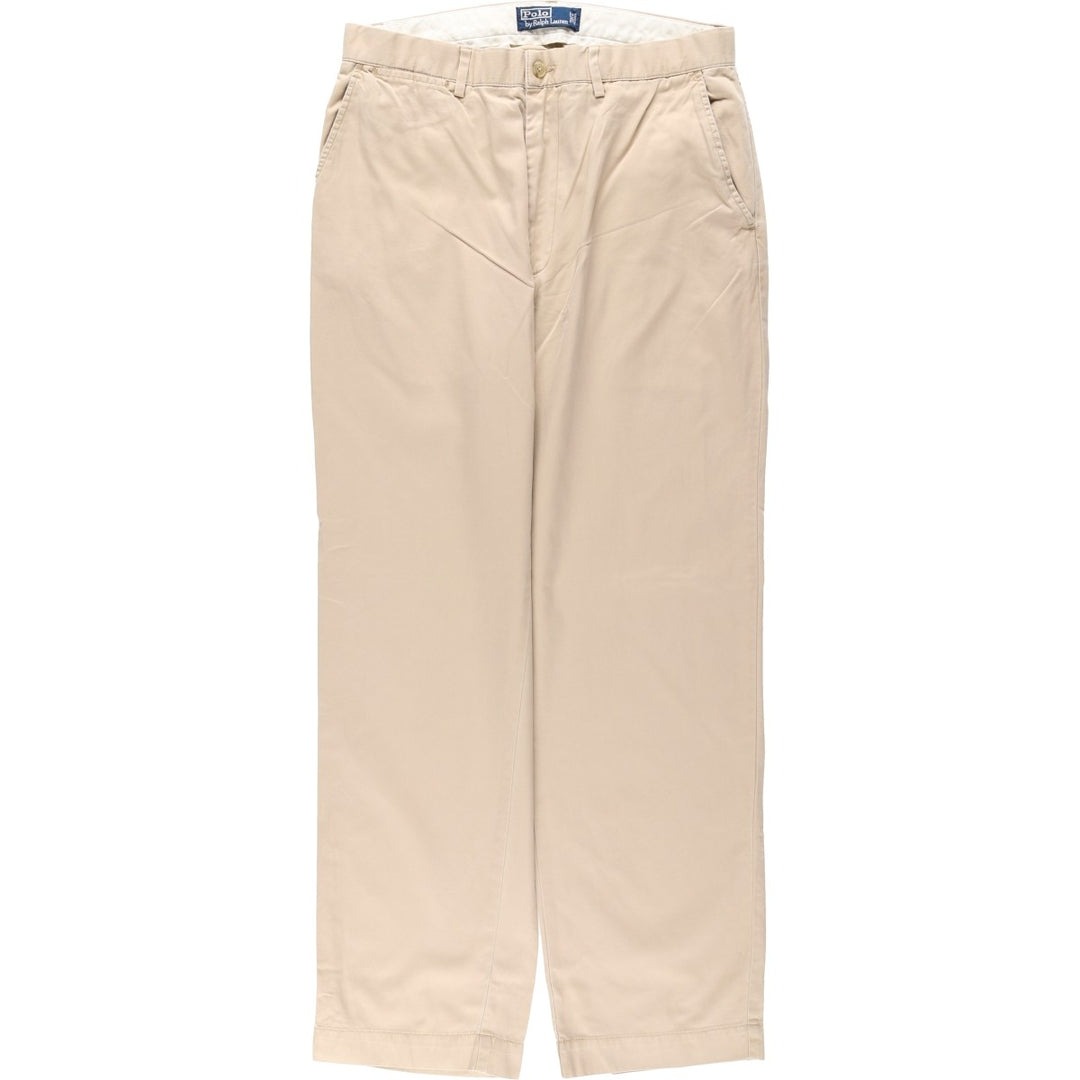Ralph Lauren POLO by Ralph Lauren Chino Pants Men's W32 equivalent cotton Beige type Vintage Second Hand