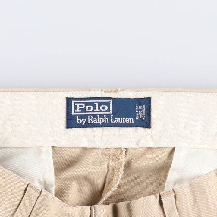 Ralph Lauren POLO by Ralph Lauren Chino Pants Men's W32 equivalent cotton Beige type Vintage Second Hand
