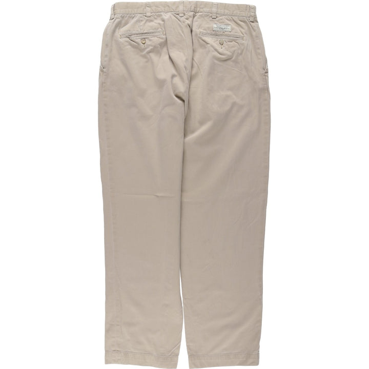 Ralph Lauren POLO by Ralph Lauren PROSPECT PANT Chino pants for men, equivalent to w35 cotton Beige type Vintage Second Hand