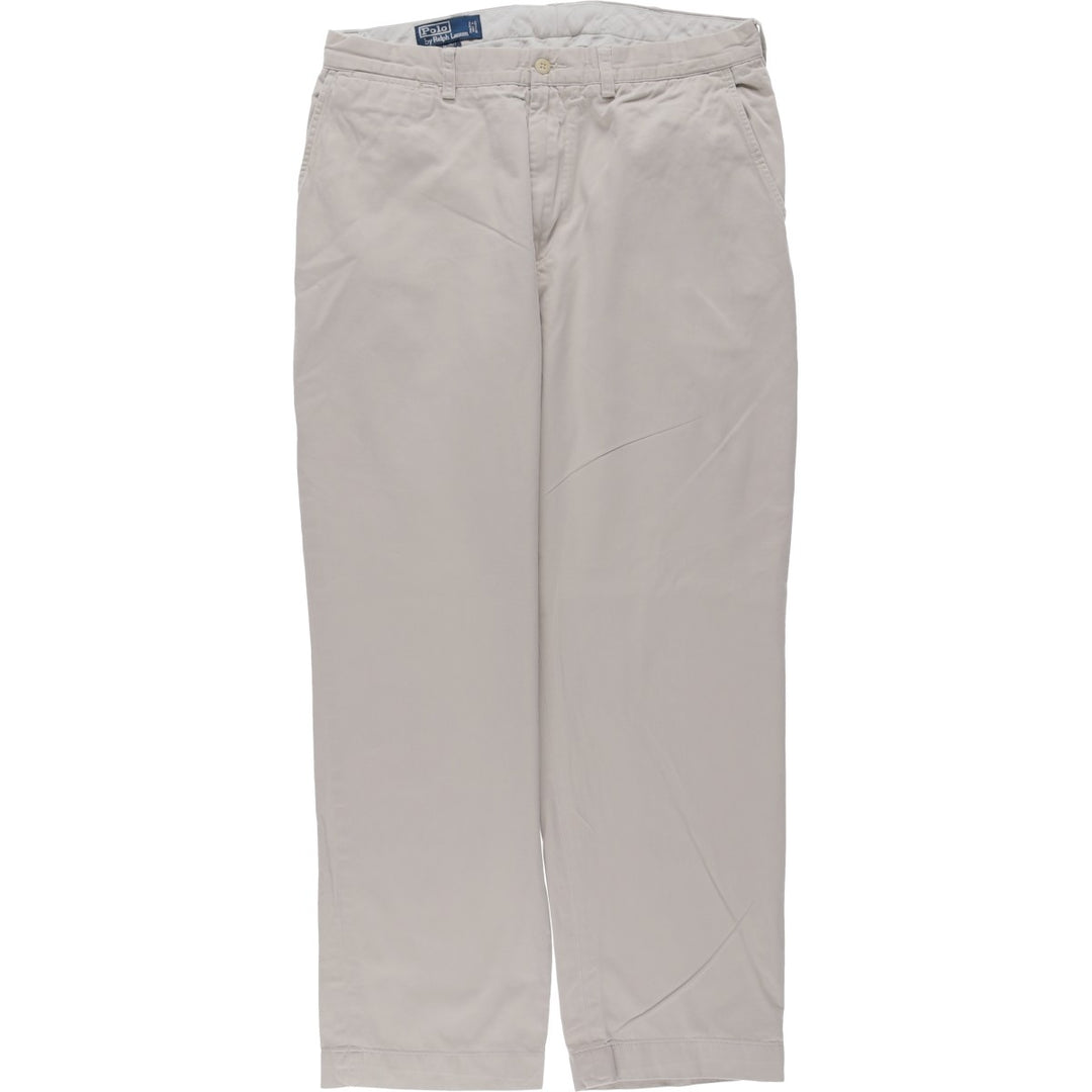 Ralph Lauren POLO by Ralph Lauren PROSPECT PANT Chino pants for men, equivalent to w34 cotton ivory Vintage Second Hand