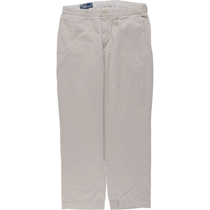 Ralph Lauren POLO by Ralph Lauren PROSPECT PANT Chino pants for men, equivalent to w34 cotton ivory Vintage Second Hand