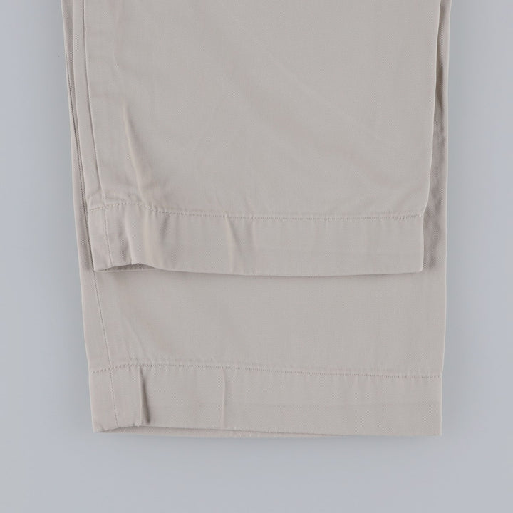 Ralph Lauren POLO by Ralph Lauren PROSPECT PANT Chino pants for men, equivalent to w34 cotton ivory Vintage Second Hand