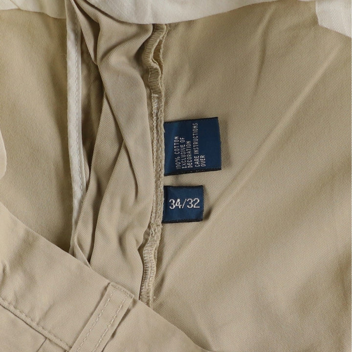 Ralph Lauren POLO by Ralph Lauren PROSPECT PANT Chino pants for men, equivalent to w34 cotton Beige type Vintage Second Hand