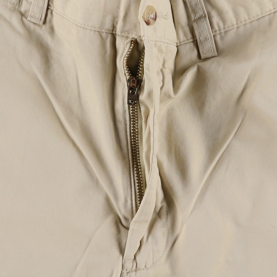 Ralph Lauren POLO by Ralph Lauren PROSPECT PANT Chino pants for men, equivalent to w34 cotton Beige type Vintage Second Hand