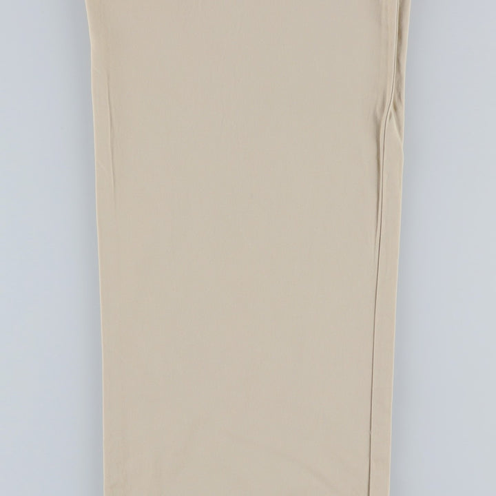 Ralph Lauren POLO by Ralph Lauren PROSPECT PANT Chino pants for men, equivalent to w34 cotton Beige type Vintage Second Hand