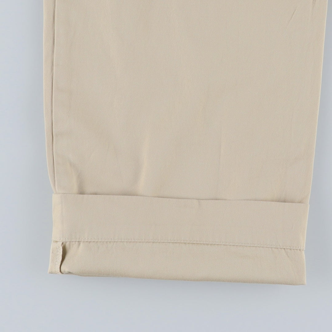 Ralph Lauren POLO by Ralph Lauren PROSPECT PANT Chino pants for men, equivalent to w34 cotton Beige type Vintage Second Hand