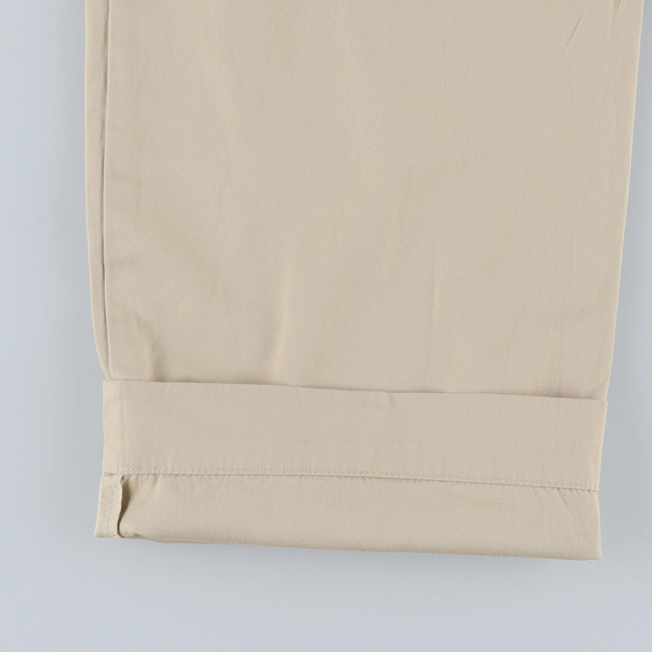Ralph Lauren POLO by Ralph Lauren PROSPECT PANT Chino pants for men, equivalent to w34 cotton Beige type Vintage Second Hand