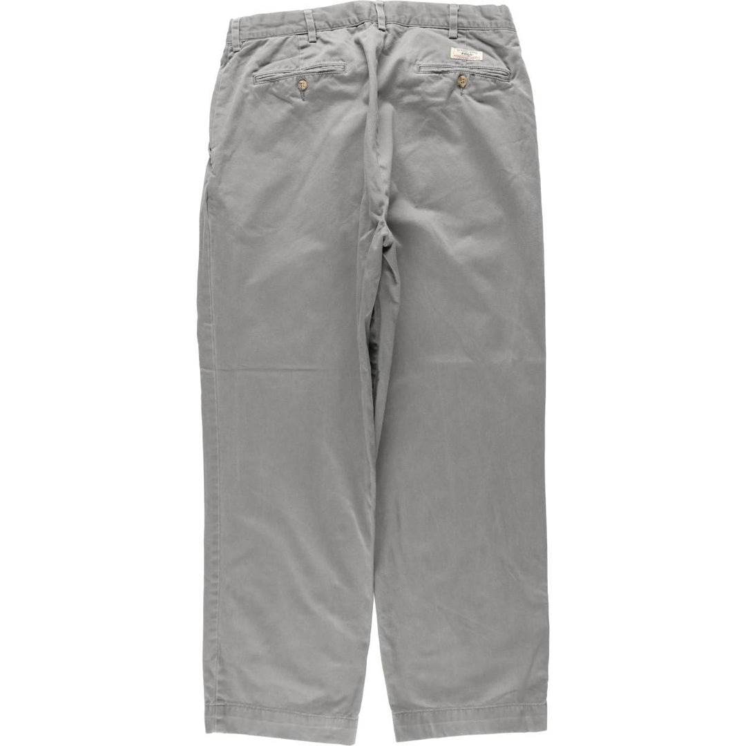 Ralph Lauren POLO by Ralph Lauren Chino Pants Men's W34 equivalent cotton gray type Vintage Second Hand