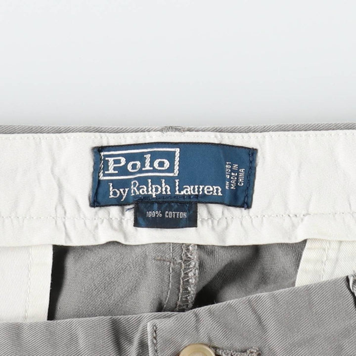 Ralph Lauren POLO by Ralph Lauren Chino Pants Men's W34 equivalent cotton gray type Vintage Second Hand